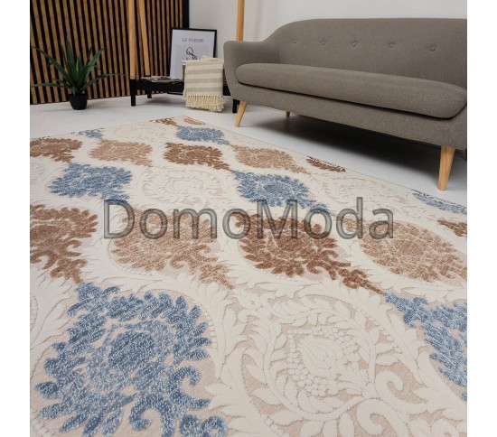 Акриловий килим Festival Yazz 7667A ivory-ivory - Висока якість за найкращою ціною в Україні зображення 2.